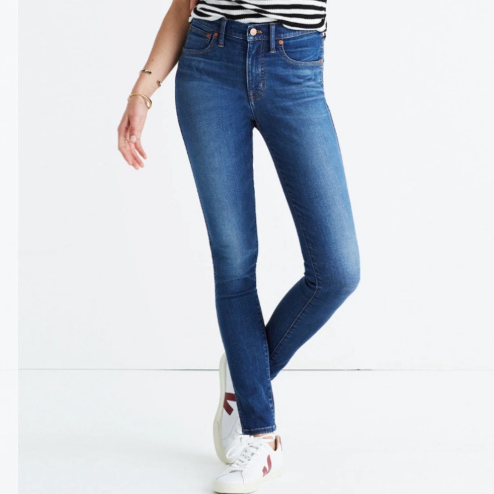 Madewell 9” Mid-Rise Skinny Jeans Sz 30 EUC